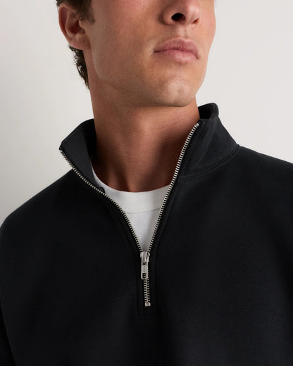 Everyday Fleece Quarter-Zip Sweatshirt - S / Coastal Sage