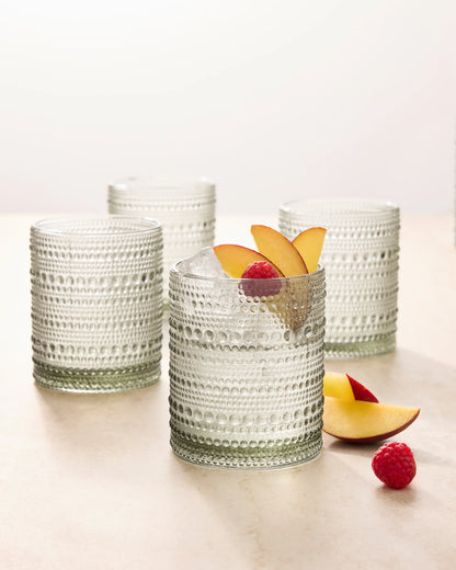 Jupiter Short Glass Tumbler (Set of 6) - One Size / Fern Green