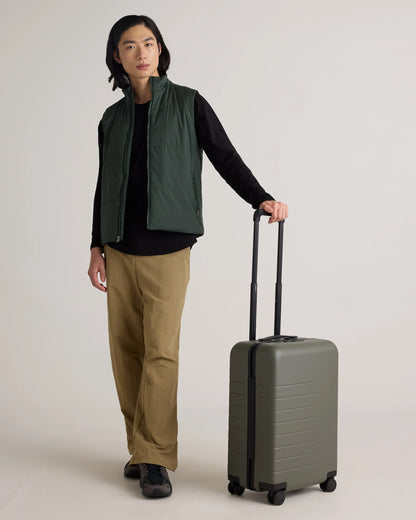 Front Pocket Carry-On Suitcase - One Size / Lavender