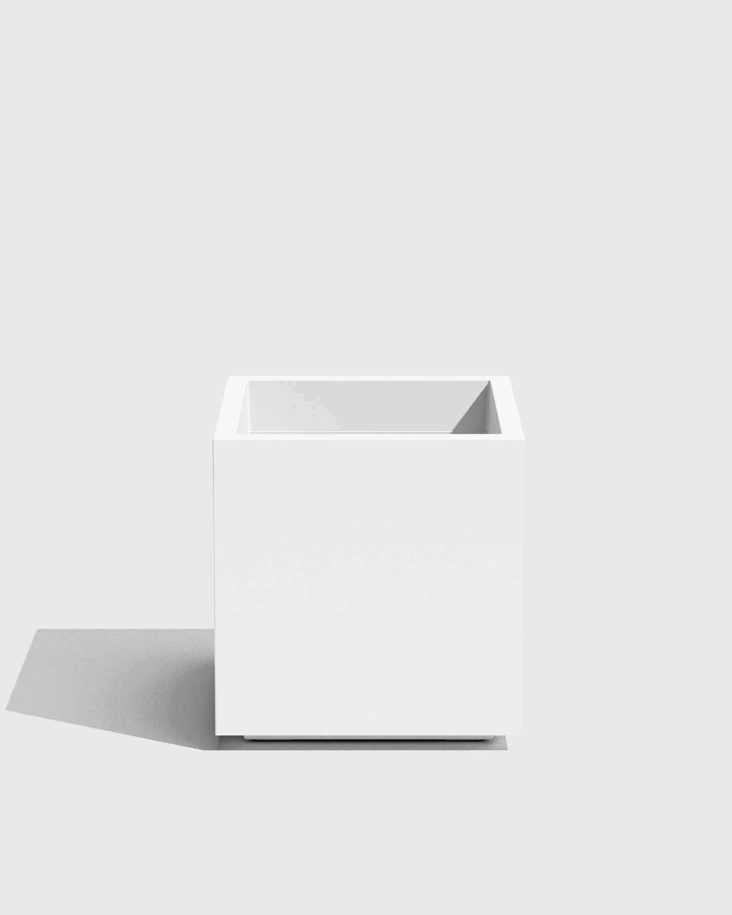 Block Series All Weather Square Planter by Veradek - One Size / Black