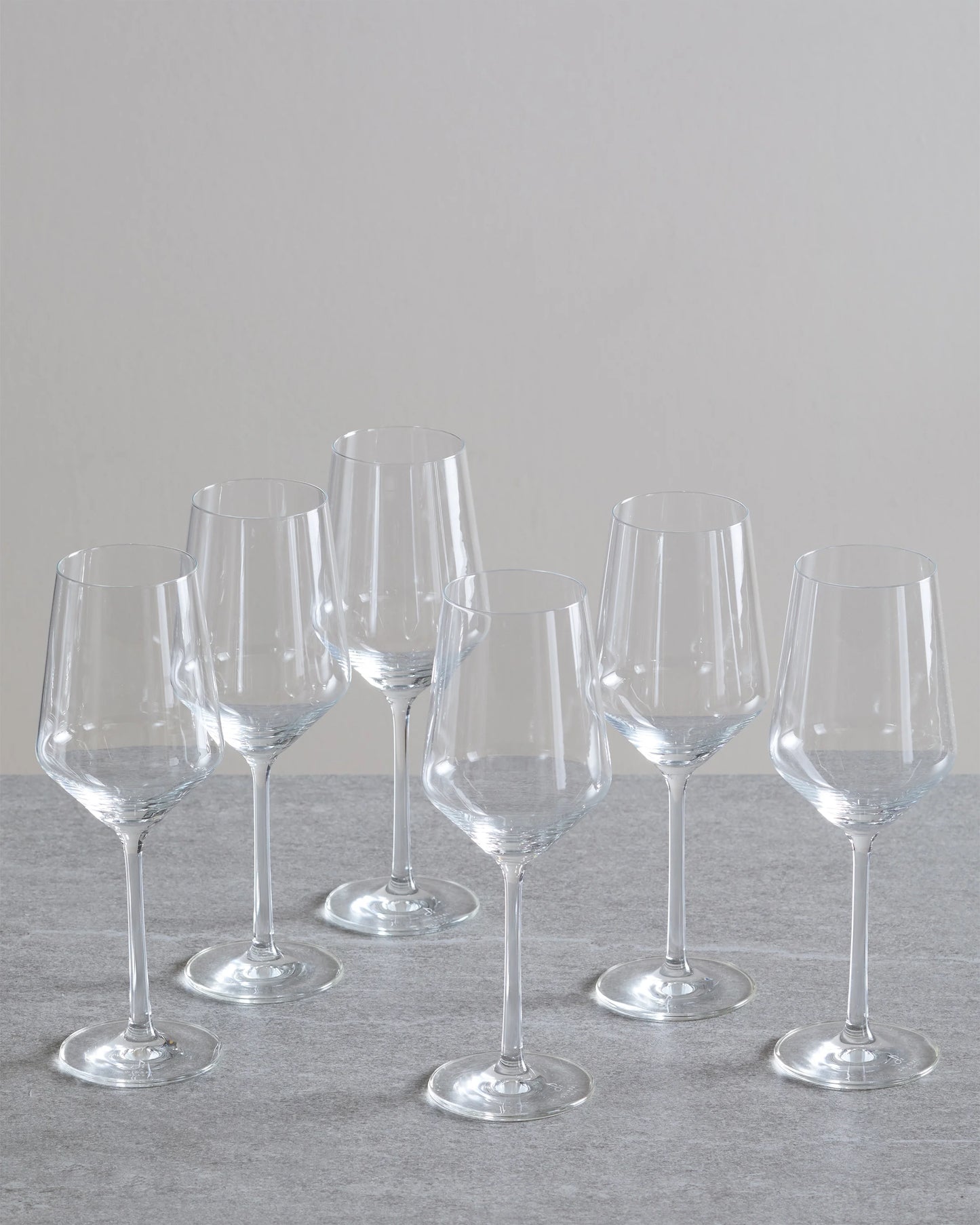 Pure White Wine Glass (Set of 6) - One Size / No Color