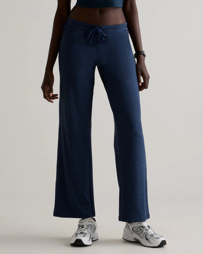 Flowknit Wide Leg Pants - XS / Black