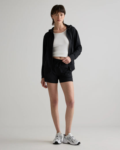 Flowknit Full-Zip Hoodie - XS / Heather Deep Navy