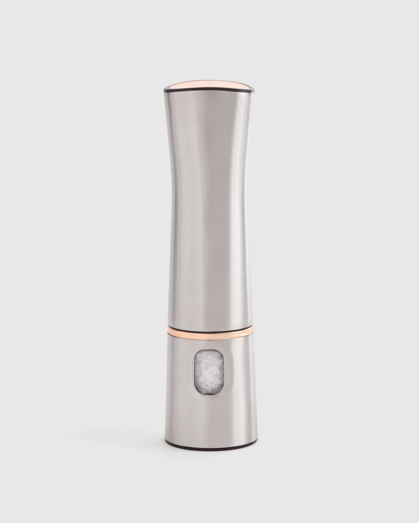 Stainless Steel Electric Salt Mill - One Size / No Color