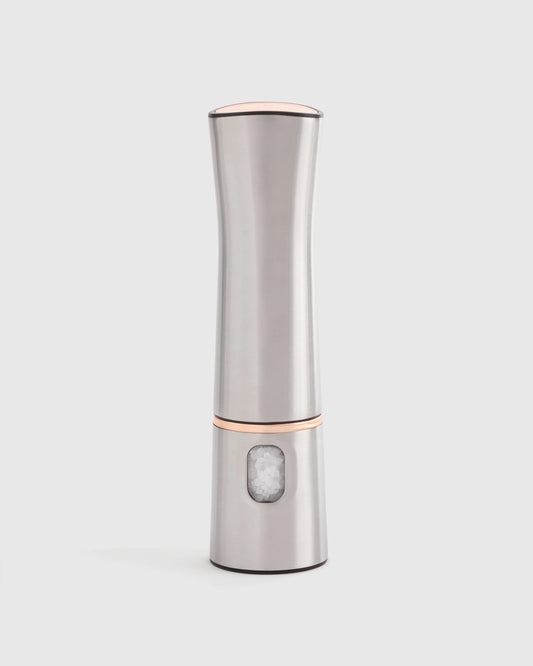 Stainless Steel Electric Salt Mill - One Size / No Color