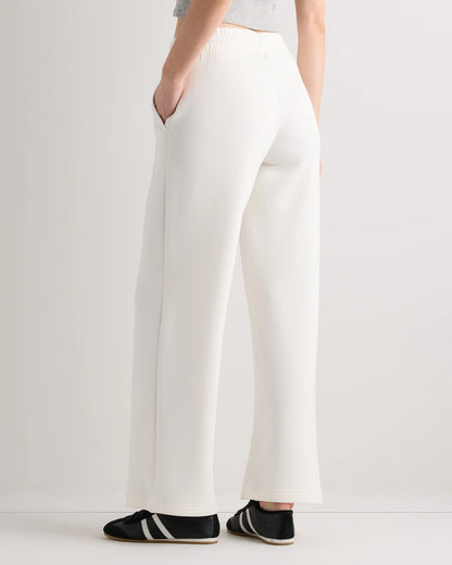 CloudComfort Wide Leg Pants - XS / Pebble Beige