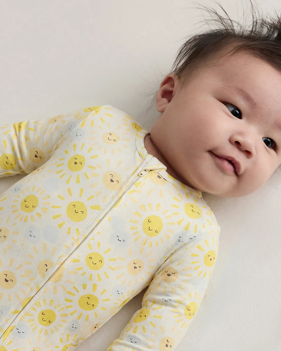 Bamboo One Piece Pajama - 0-3M / Wildflower Dreams