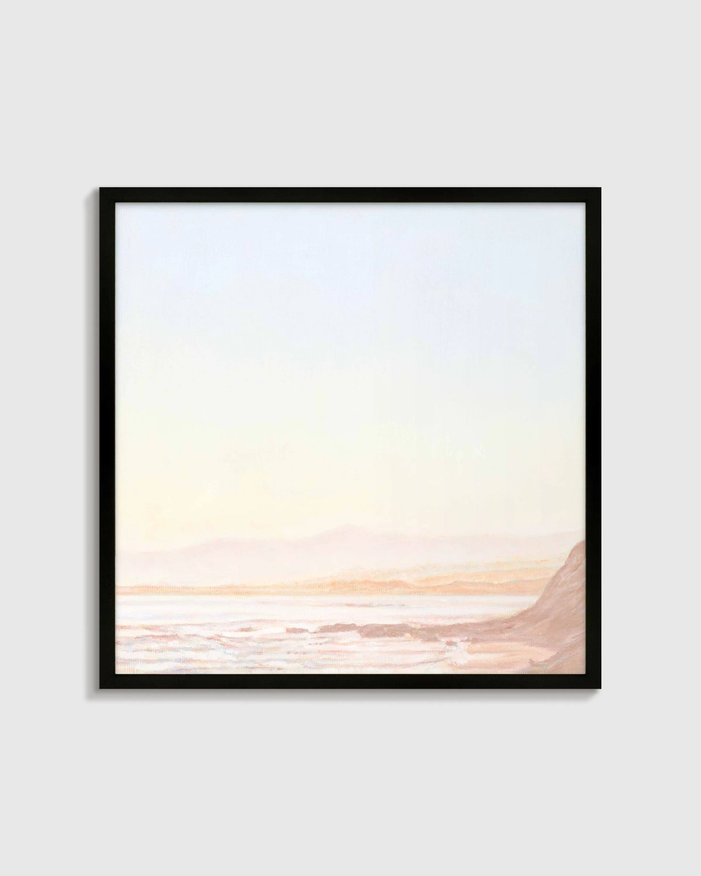 Blue Summer by Kristi McDonald - 21.25"x21.25" / Oak