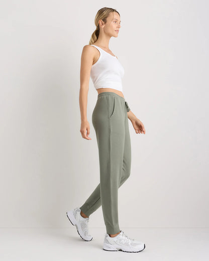 SuperSoft Fleece Joggers - XS / Smoked Thyme Green