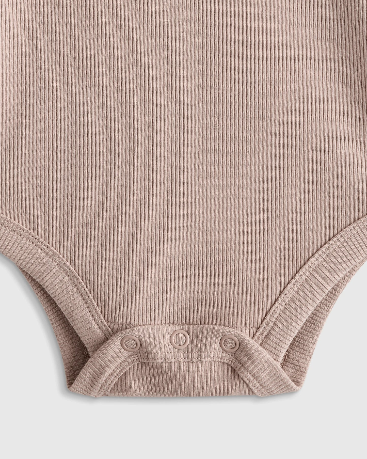 Softest Rib Long Sleeve Bodysuit - 0-3M / Violet Mist