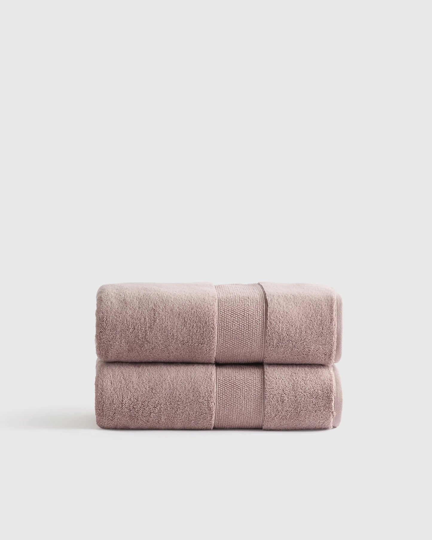 Classic Organic Turkish Cotton Bath Towel (Set of 2) - One Size / White