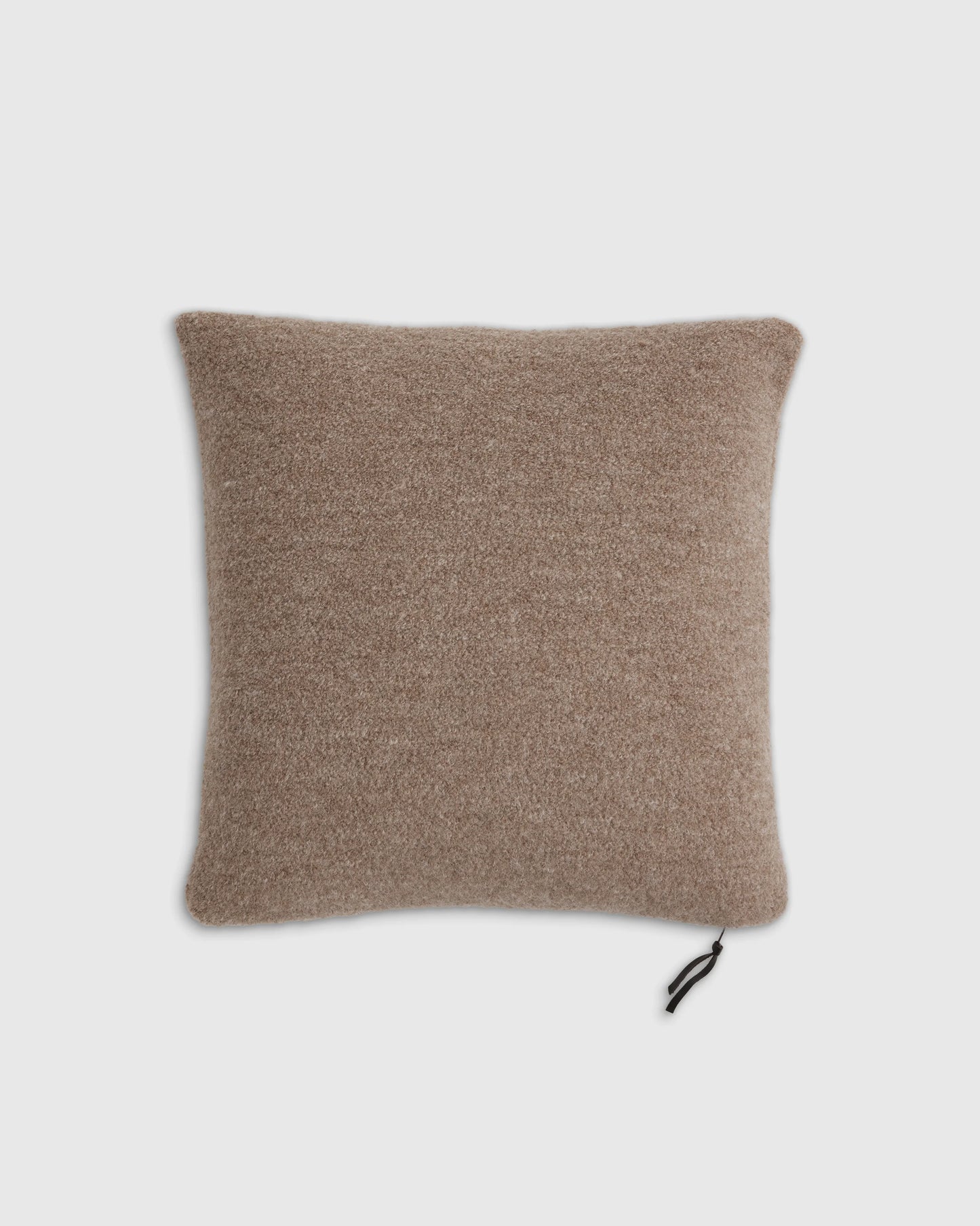 Alpaca Boucle Pillow Cover - 20x20 / Light Heather Grey