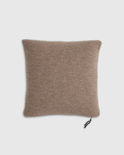 Alpaca Boucle Pillow Cover - 20x20 / Light Heather Grey
