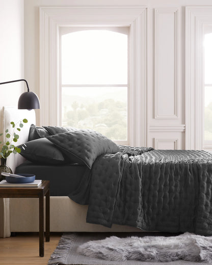 Bamboo Dream Quilt Set - Twin / Sage