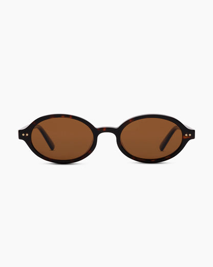 Mallorca Polarized Acetate Sunglasses - One Size / Black with Grey lens