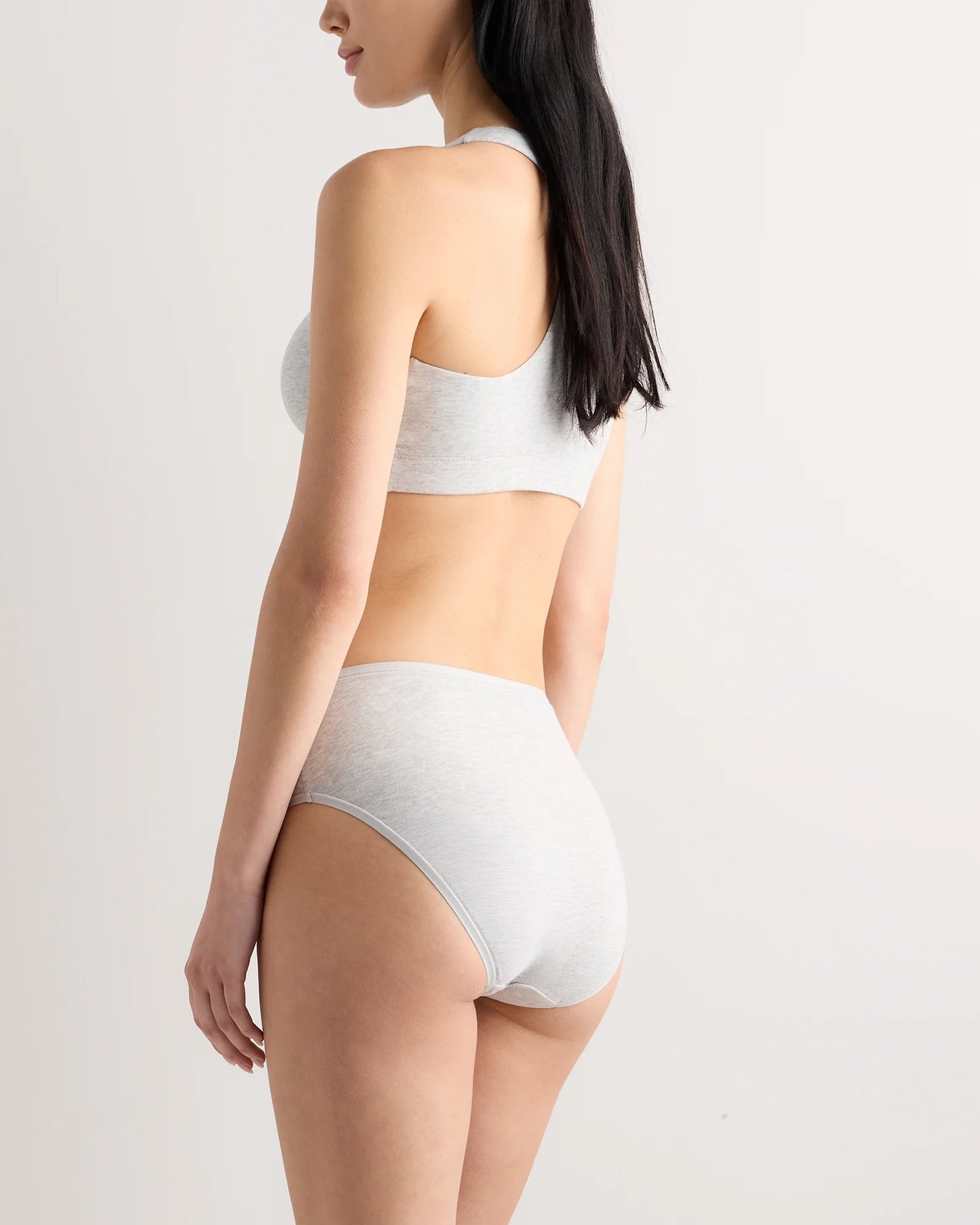 Organic Cotton High-Waisted Brief (6-Pack) - XS / Sand
