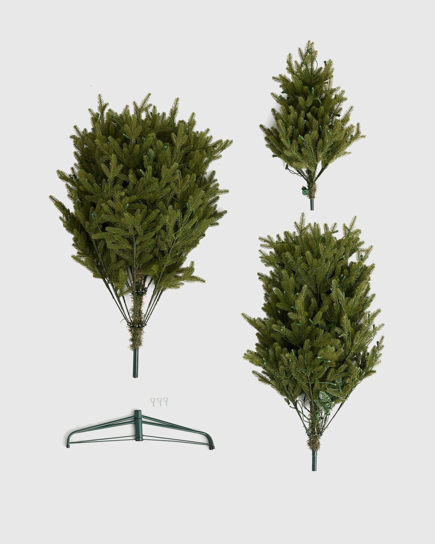 Frosted Fraser Fir Artificial Christmas Tree: Lit - 6.5' / Forest Green