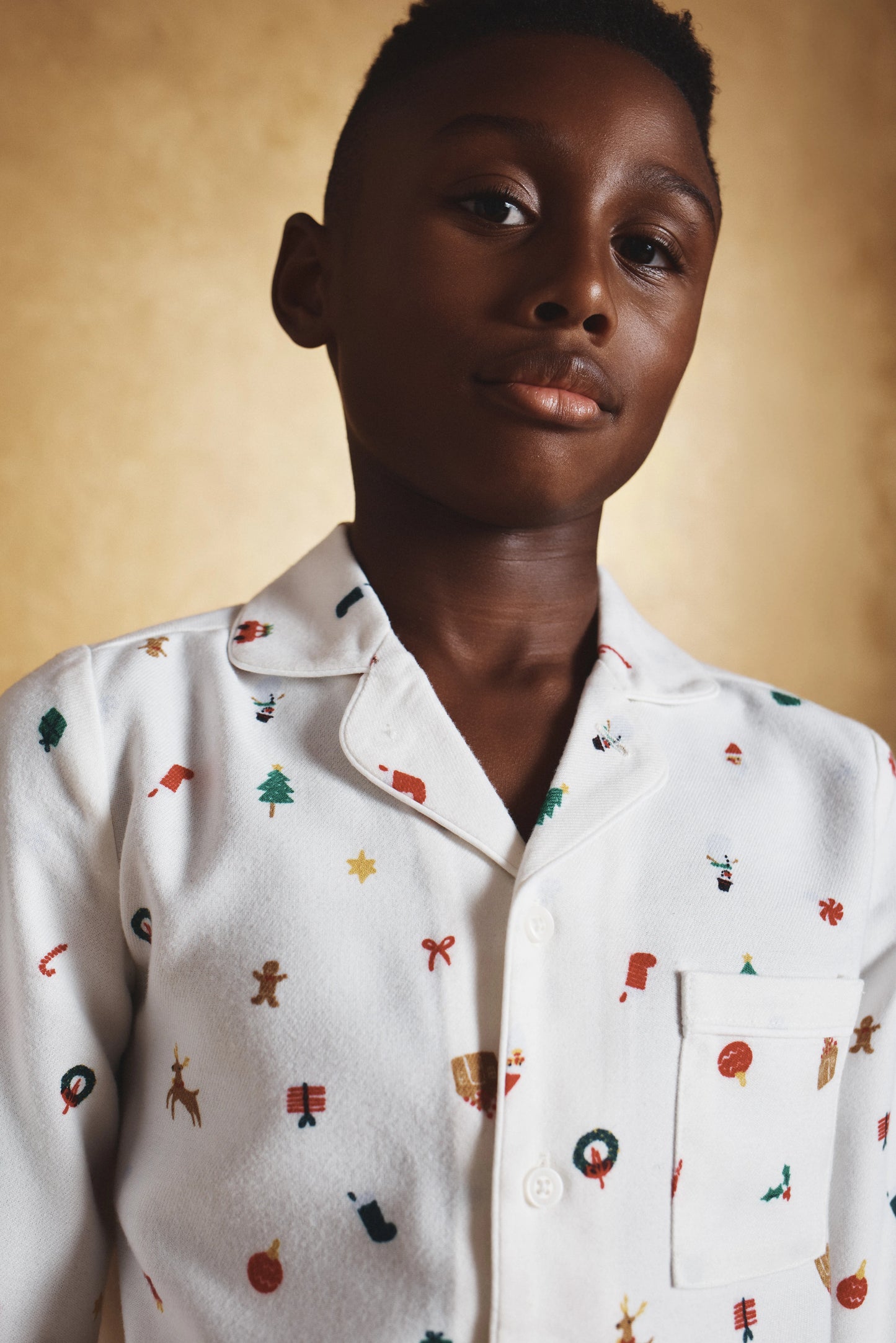 Holiday Flannel Pajama Set - 6 / Multi Holiday