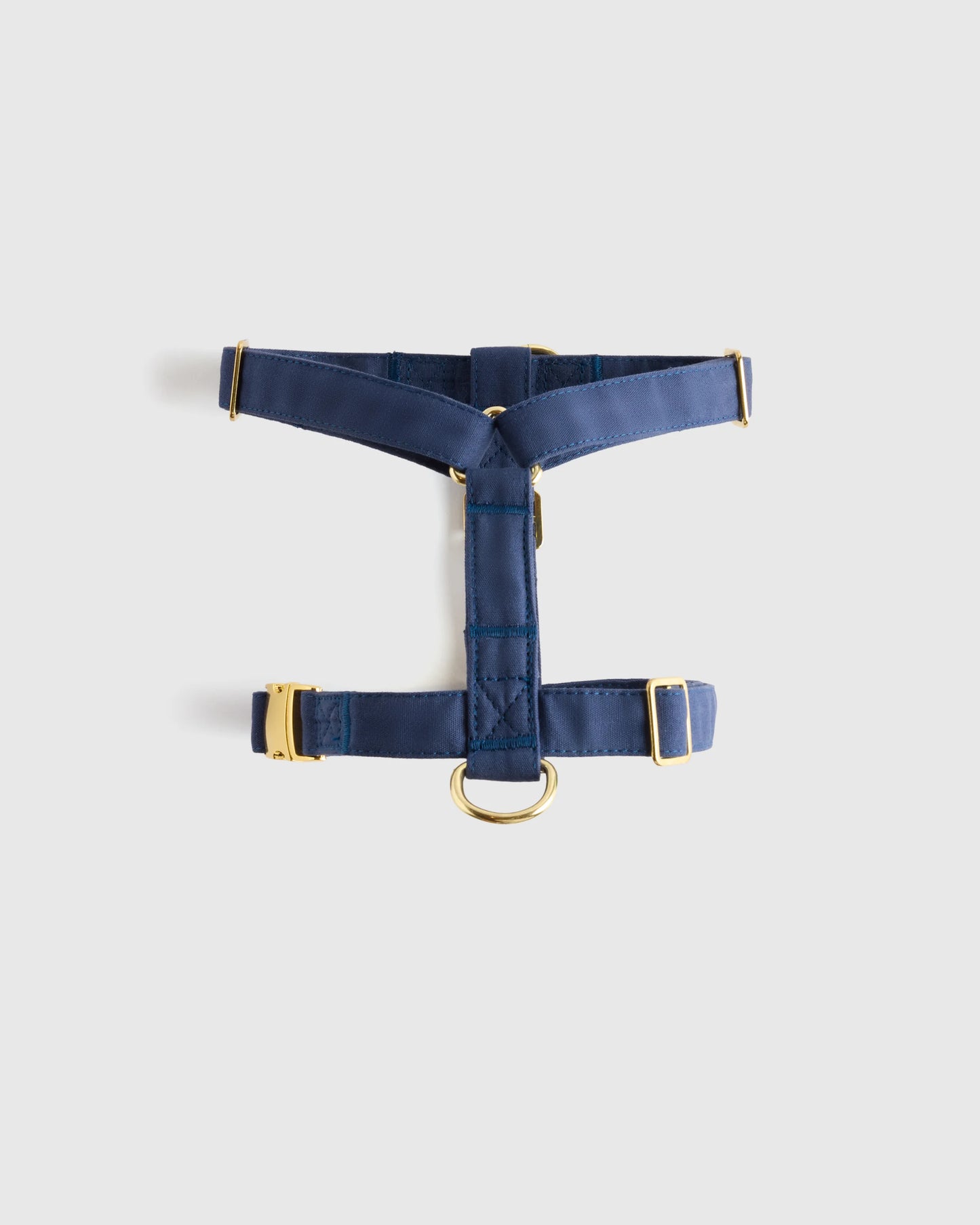 100% Cotton-Wrapped Nylon Dog Harness - XS / Navy