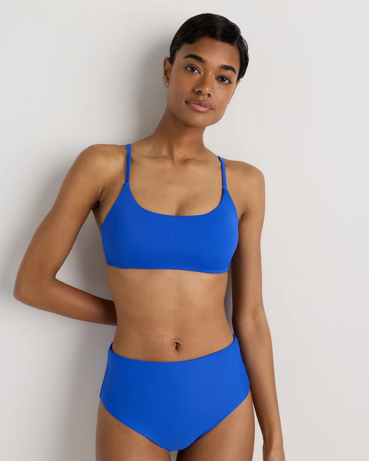 Italian High-Rise Bikini Bottom - XS / Black