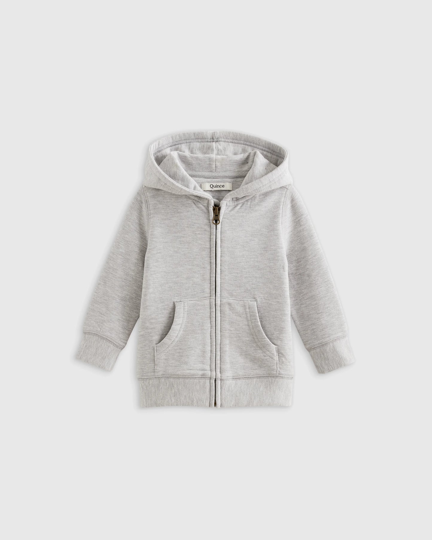 SuperSoft Fleece Zip Up Hoodie - 0-3M / Soft Sage