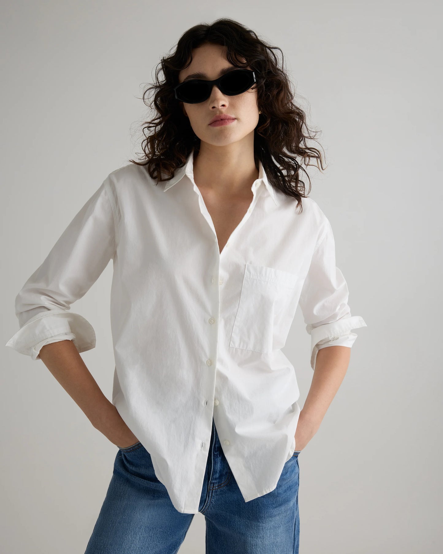 Milan Polarized Acetate Sunglasses - One Size / Black with Grey lens