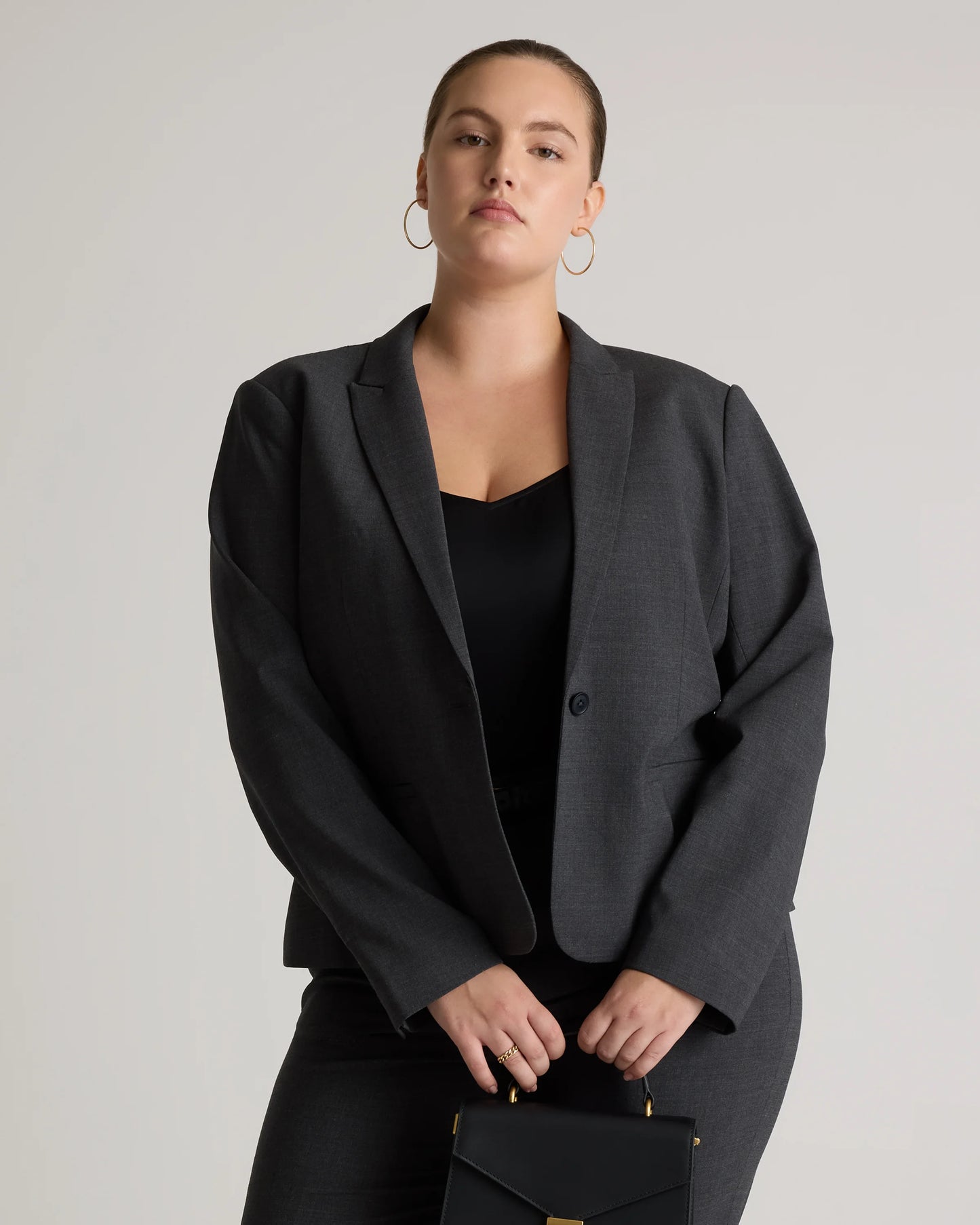 Italian Wool Tailored Blazer - XS / Navy