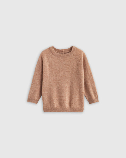 Washable Cashmere Crewneck Sweater - 0-3M / Varsity Red