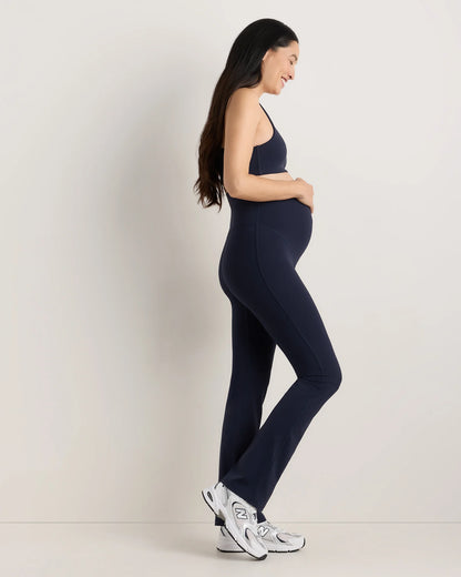 Ultra-Form Maternity Bootcut Pants - XS / Dark Coal