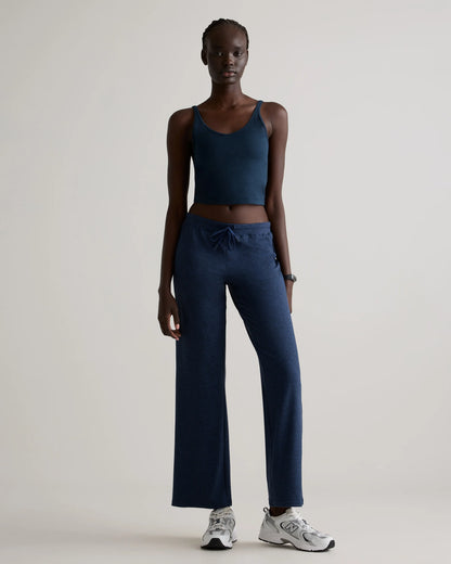 Flowknit Wide Leg Pants - XS / Black
