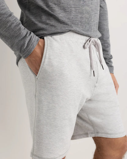 Supersoft Fleece 7.5" Sweatshorts - S / Heather Oatmeal