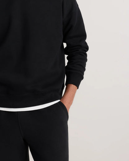 Everyday Fleece Crew - XS / Black