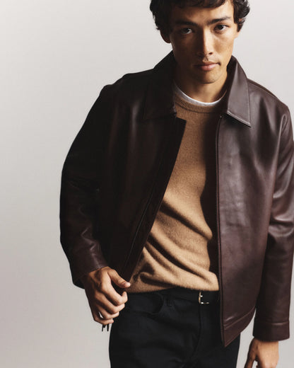 Mongolian Cashmere Crewneck Sweater - XS / Black