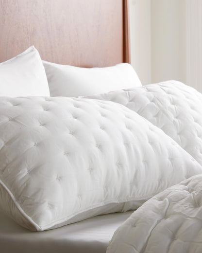 Bamboo Dream Quilted Sham Set - Standard / Sage
