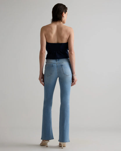 Luna Stretch Flare Jeans - 24 / Black