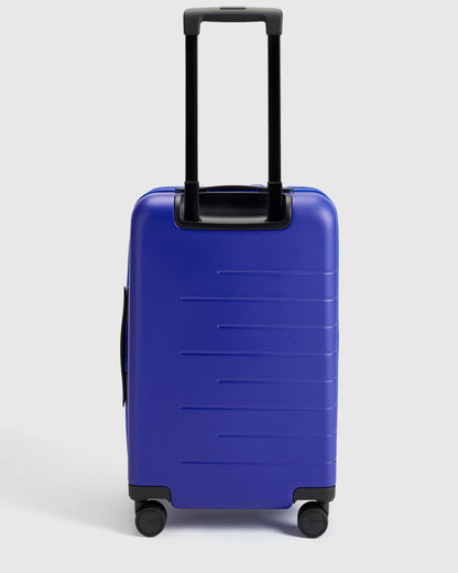 Expandable Small Carry-On Suitcase - One Size / Coastal Cobalt
