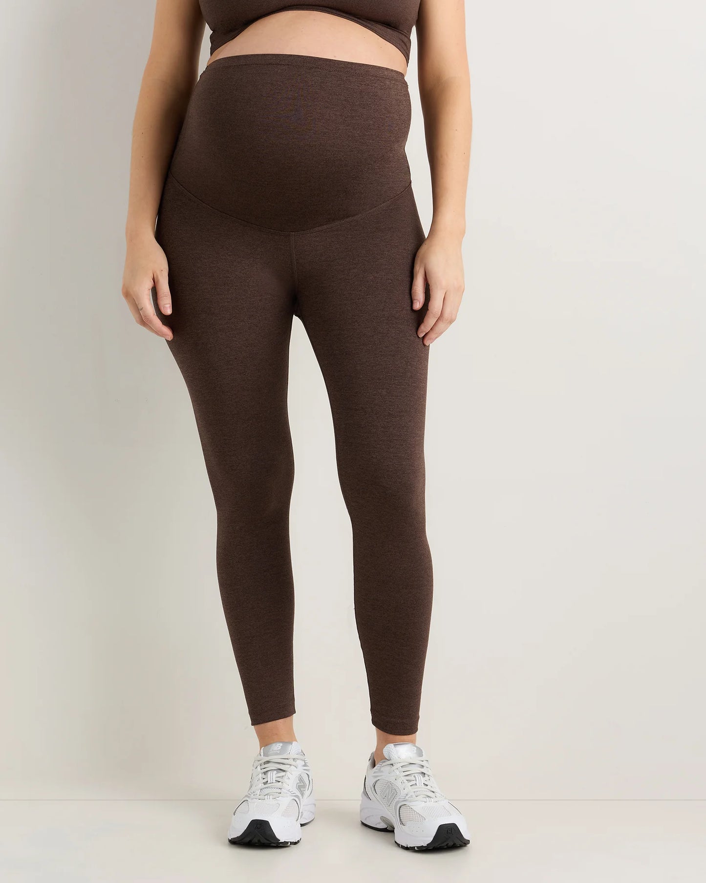 Ultra-Soft Maternity Legging - XS / Heather Black