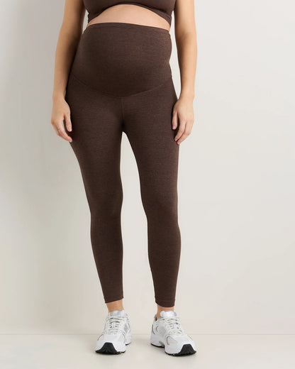 Ultra-Soft Maternity Legging - XS / Heather Black