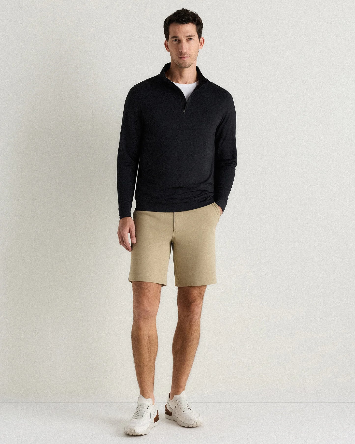 Performance Golf Quarter-Zip - S / Granite Grey