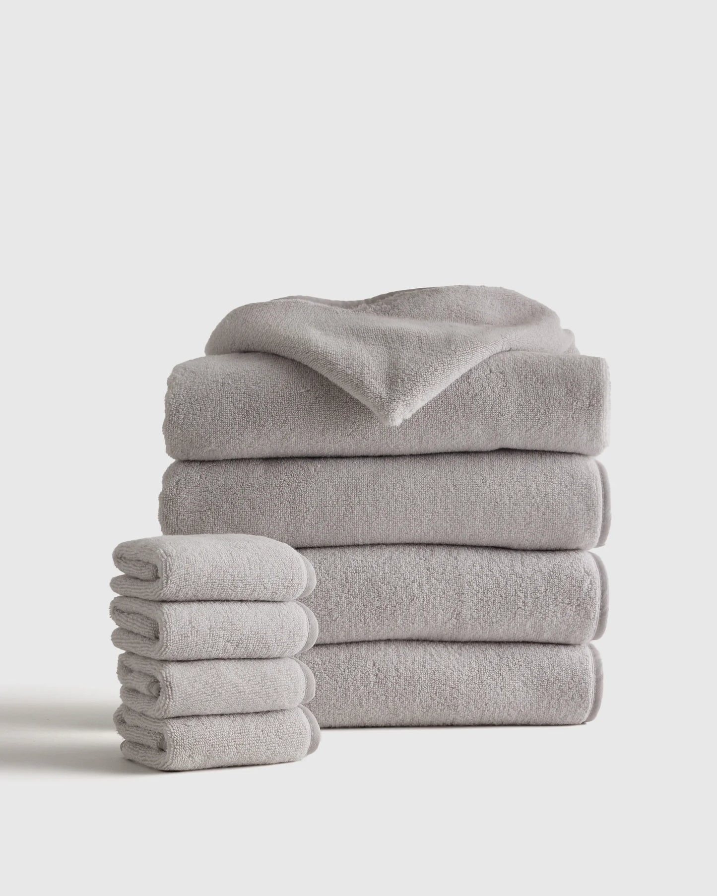 Organic Turkish Cotton Kids Bath Bundle 8-Pack - One Size / Light Blue