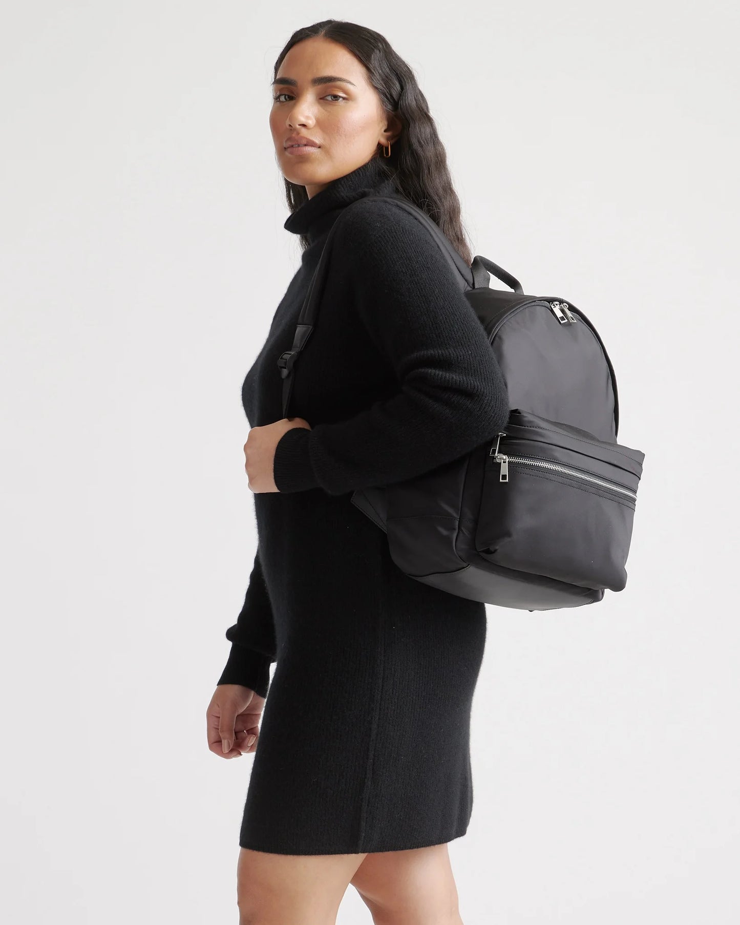 Revive Nylon Backpack - One Size / Black