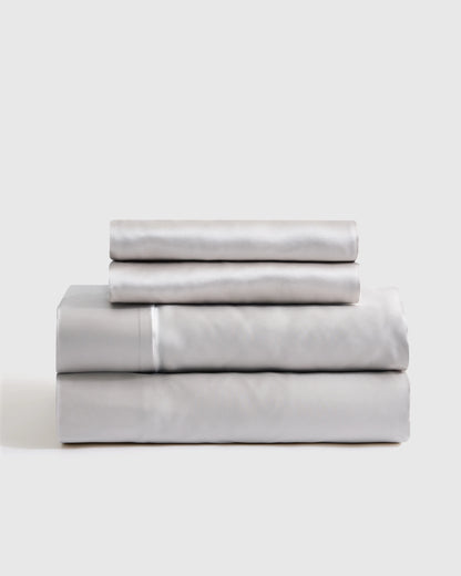 Mulberry Silk Sheet Set - Queen / Ivory
