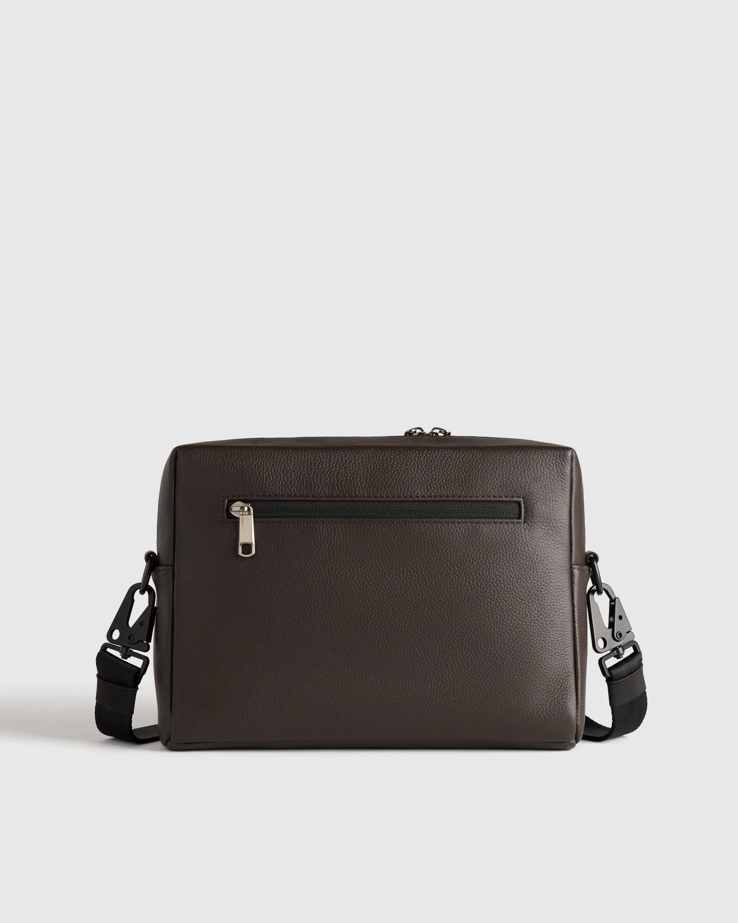 Excursion Italian Leather Crossbody Bag - One Size / Hickory