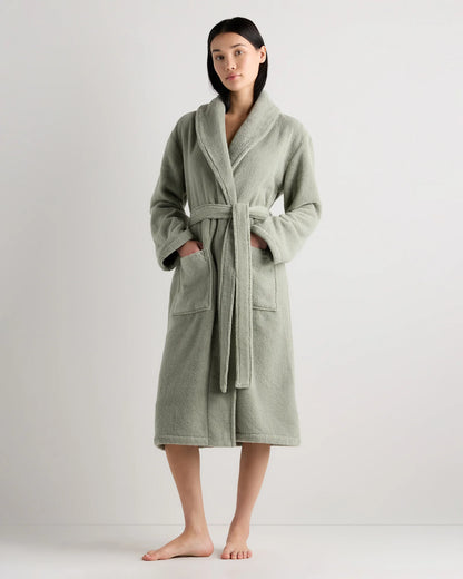 Turkish Cotton Terry Robe - XS / White