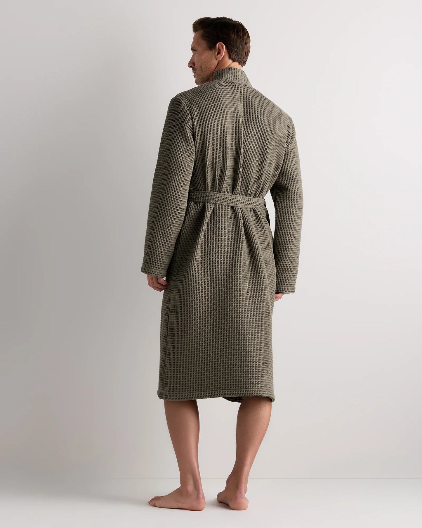 Organic Turkish Waffle Robe - XS / White
