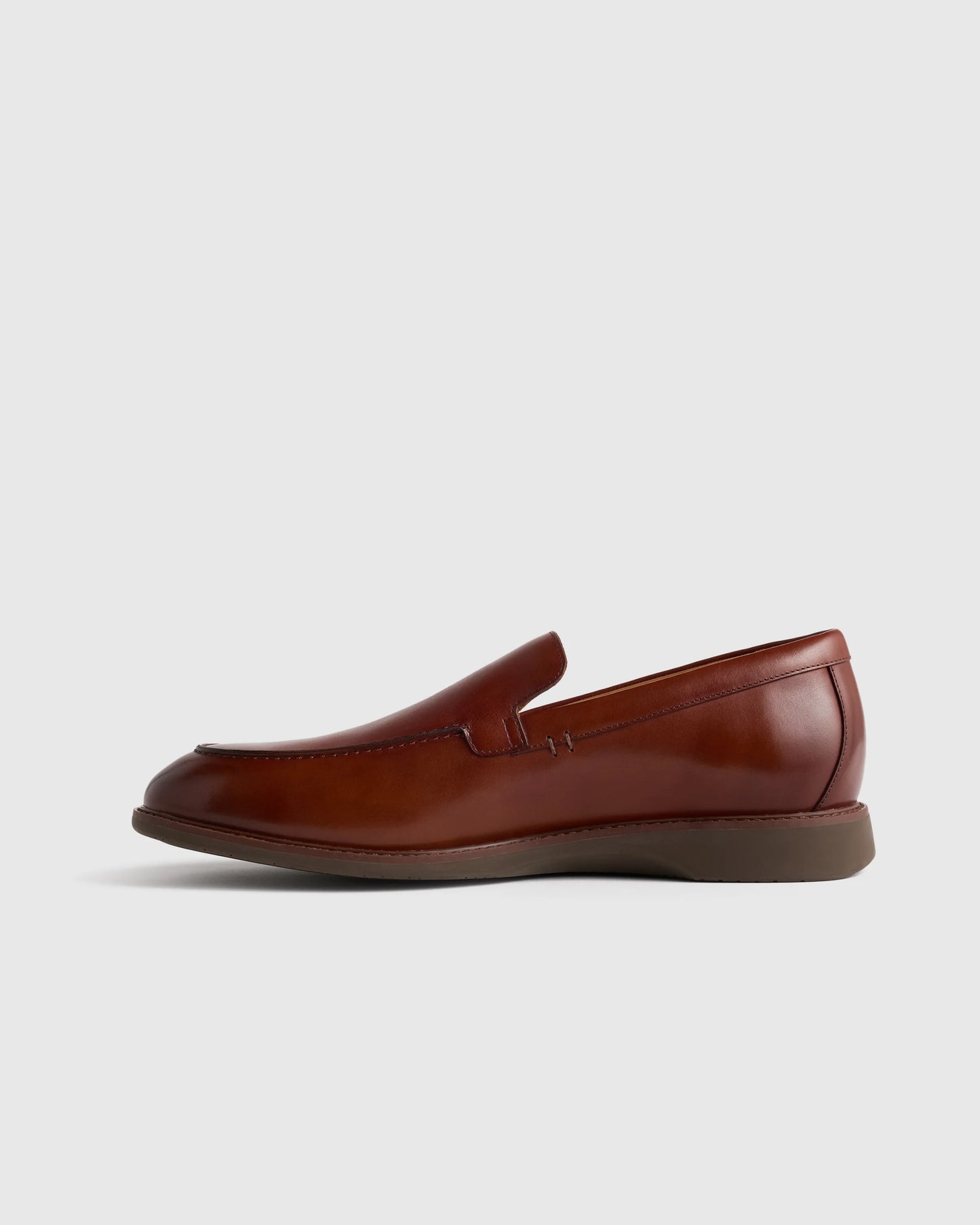 Men's Hybrid Crafted Leather Loafer - 7 / Brandy