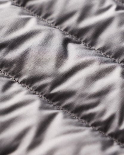 Lightweight Down Packable Puffer Vest - S / Overcast Grey