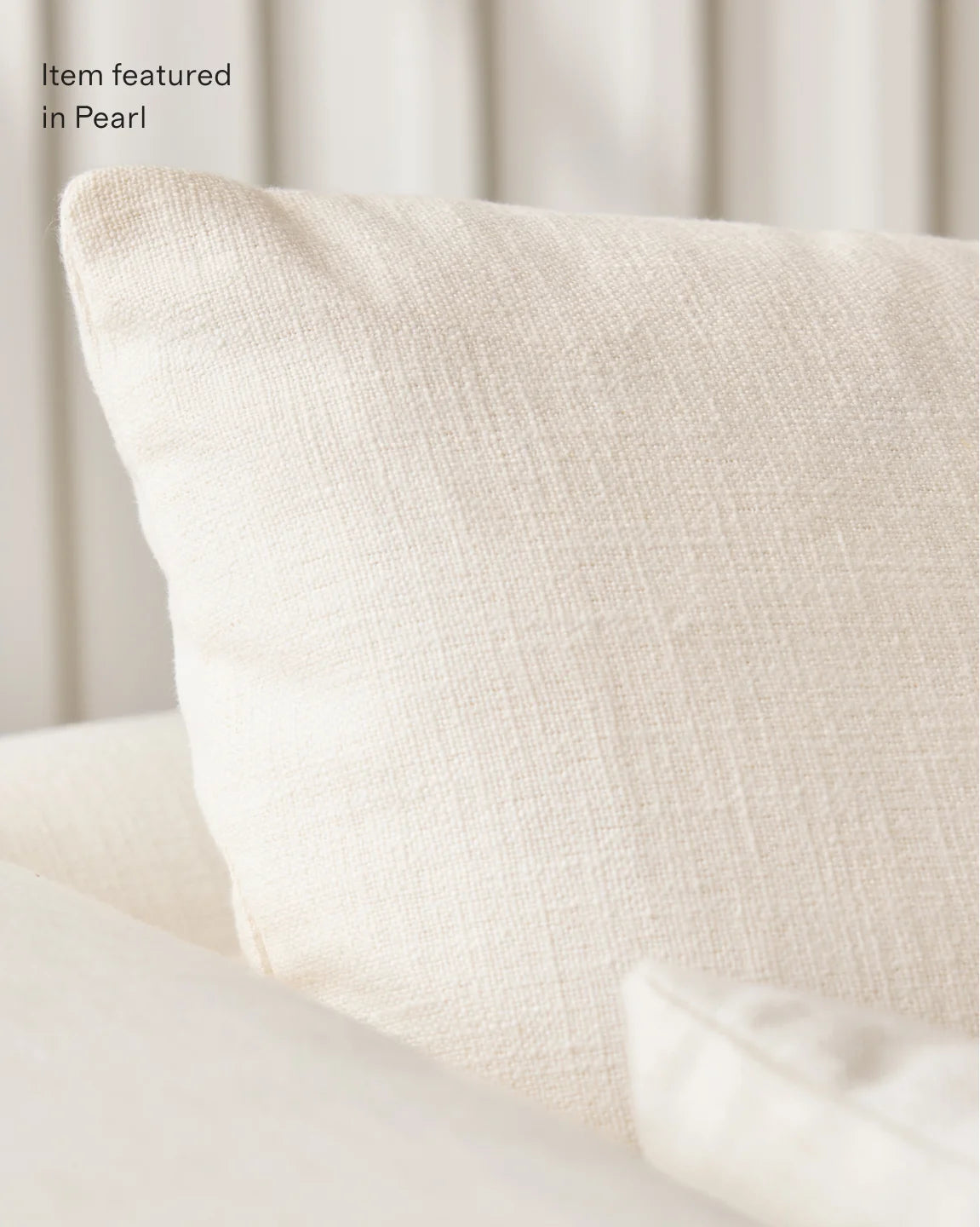 Oasis Sofa in Performance Linen - 7ft / Pearl
