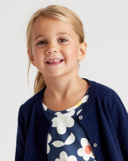 Organic Cotton Skater Dress - 2T / Sweet Cherries