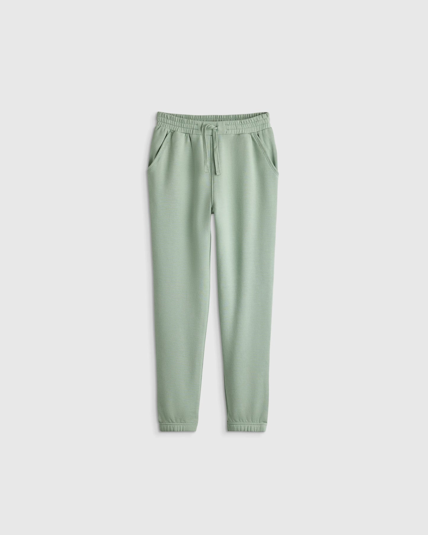 SuperSoft Fleece Joggers - 2T / Soft Sage